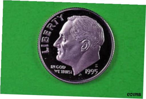 yɔi/iۏ؏tz AeB[NRC d 1995-S Deep Cameo Roosevelt Dime US GEM Proof Coin (c/n clad) [] #ocf-wr-009223-546