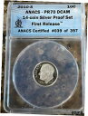 yɔi/iۏ؏tz AeB[NRC RC   [] 2010 S ROOSEVELT DIME 10c Silver PF70DCAM ANACS #039