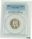 1963 プルーフ ワシントン クォーター 25c 認定 PF 67 PCGS K9121963 Proof Washington Quarter 25c Certified PF 67 PCGS K912(3)