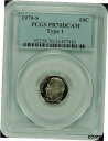 1979-S PCGS PR70DCAM タイプ 1 ルーズベルト ダイム1979-S PCGS PR70DCAM TYPE 1 Roosevelt Dime