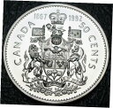 RCM - 1992 - 50 セント - 紋章 - 標本 - 未流通RCM - 1992 - 50-cent - Coat of Arms - SPECIME...