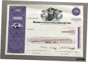 Western Union International Telegraph Company. SPECIMEN. Stock Certificate※関税は当ショップ負担（お客様負担無し）※全国送料無料・海外輸送無料※商品の状態は画像をご確...