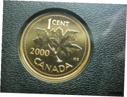 yɔi/iۏ؏tz AeB[NRC d 2000 UNC Specimen Canadian Penny One Cent - 1 cent coin [] #ocf-wr-009264-2724