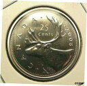 2008 SP SPECIMEN カナダ カナダ クォーター 25 トゥエンティーファイブ セント カリブー2008 SP SPECIMEN Canadian Canada Quarter 25 Twenty Five Cent Caribou(3)