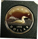 1993 カナダ スペシメン ルーニー ドルコイン つや消しカメオ付き プルーフ1993 CANADA SPECIMEN LOONIE dollar coin w frosted cameos PROOF(3)