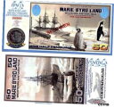MARIE BYRD LAND 1/2 ペンギーノ紙幣 ワールドマネー FUN/ART ノート 2013 標本MARIE BYRD LAND 1/2 Pengu...