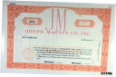 【極美品/品質保証書付】 アンティークコイン コイン 金貨 銀貨 [送料無料] 1950s JOSEPH MAGNIN CO. INC. Stock Certificate SPECIMEN San Francisco California