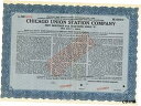 USA CHICAGO UNION STATION COMPANY GOLD BOND 株券 標本USA CHICAGO UNION STATION COMPANY GOLD BOND stock certificate SPECIMEN