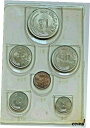 シンガポール 1967 標本 6 コイン コレクション セット ~ ビニール ウォレットで 1 ドルから 1 セント。Singapore 1967 Specim...