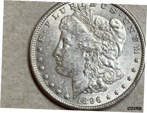 【極美品/品質保証書付】 アンティークコイン コイン 金貨 銀貨 [送料無料] 1896 Morgan Silver Dollar * EXTREMELY FINE * GREAT SILVER INVESTMENT 2