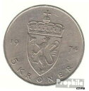 ノルウェー km-no. 420 1977 極細銅ニッケル極細 1977 5 クローネNorway km-no. 420 1977 extremely fine Copper-Nickel extremely fine 1977 5 Krone(3)
