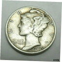 【極美品/品質保証書付】 アンティークコイン コイン 金貨 銀貨 [送料無料] 1935 D MERCURY DIME *90% SILVER* *XF - EXTREMELY FINE* **FREE SHIPPING**