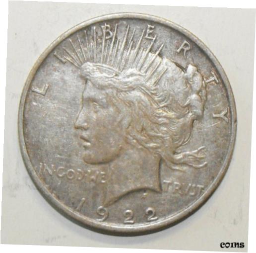 yɔi/iۏ؏tz AeB[NRC RC   [] 1922-D Peace Silver Dollar, Extremely Fine (A)