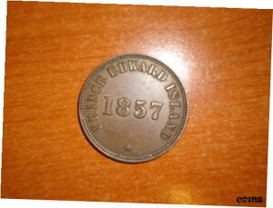 プリンスエドワードアイランド州 1857 1/2 ペニーコイン 非常に上質で素敵ですPrince Edward Island 1857 1/2 Penny coin Extremely Fine nice