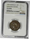 オーストラリア コイン 1/2 ペニー 1939 カンガルータイプ NGC XF 40 極美品AUSTRALIA coin 1/2 Penny 1939 Kangaroo type NGC XF 40 Extremely fine grade(3)