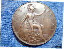 yɔi/iۏ؏tz AeB[NRC RC   [] ENGLAND: 1912-H KEY DATE LARGE PENNY IN EXTREMELY FINE CONDITION!