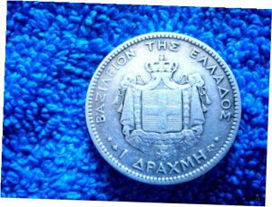 【極美品/品質保証書付】 アンティークコイン 銀貨 GREECE: SCARCE SILVER 1 DRACHMA 1874-A VERY FINE++++ TO EXTREMELY FINE!! [送料無料] #sof-wr-009267-6912