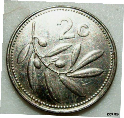 ڶ/ʼݾڽա ƥ Ų 2002 MALTA 2 cent Shield and Olive branch coin in Extremely Fine Grade [̵] #ocf-wr-009267-7392