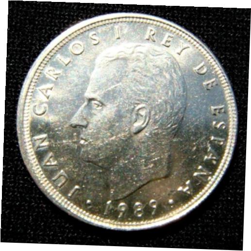  アンティークコイン 硬貨 1989 Spanish King Carlos I 5 Pesetas aluminium coin Extremely Fine Grade  #ocf-wr-009267-7440