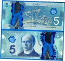 カナダ 5 ドル 2013 プレフィックス HCF ポリマー スペース ローリエ 送料無料世界Canada 5 Dollars 2013 Prefix HCF Polymer Space Laurier Free Shipping World(3)