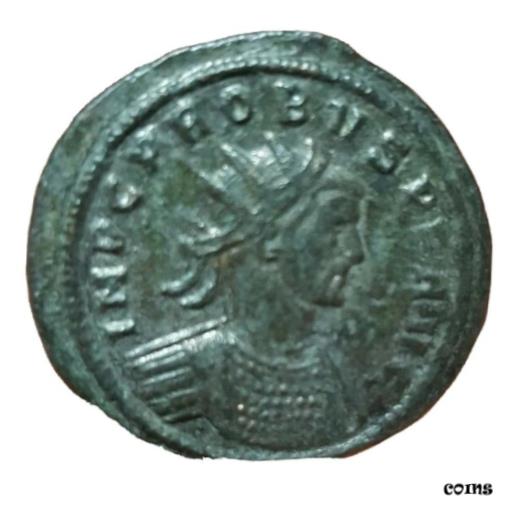 【極美品/品質保証書付】 アンティークコイン コイン 金貨 銀貨 [送料無料] Roman antonianus,Emperor Probus, lot 81