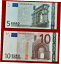 ڶ/ʼݾڽա ƥ    [̵] N1 FRANCE SET 5+10 Euro 2002, U-serie UNC, Trichet Sign, Printer L028G4+L053G1