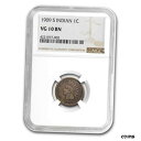  アンティークコイン コイン 金貨 銀貨  1909-S Indian Head Cent VG-10 NGC (Brown) - SKU#212440