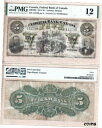 1874年 $5 カナダ連邦銀行 CH/300-10-04 PMG F121874 $5 Federal Bank of Canada CH/300-10-04...