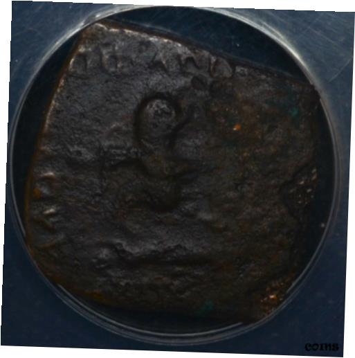 ڶ/ʼݾڽա ƥ    [̵] Gondophares-S Chah 42-45AD bronze TriChalkon ANACS F12 Ancient Indo Parthian