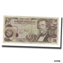  アンティークコイン コイン 金貨 銀貨   Banknote, Austria, 20 Schilling, 1967, 1967-07-02, KM:142a, F(12-15)