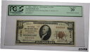 yɔi/iۏ؏tz AeB[NRC RC   [] $10 1929 Fullerton California CA National Currency Bank Note Bill #12764 VF PCGS