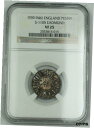 【極美品/品質保証書付】 アンティークコイン 銀貨 939-946 England Small Cross Penny Silver Coin S-1105 Eadmund NGC VF-25 AKR 送料無料 sct-wr-009416-1939