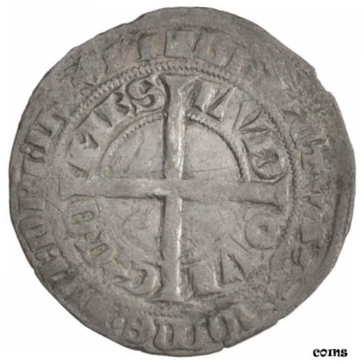  アンティークコイン コイン 金貨 銀貨   FRANCE, Gros d'Argent, VF(30-35), Silver, Boudeau #2230, 3.19