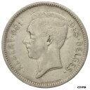  アンティークコイン コイン 金貨 銀貨   Belgium, 5 Francs, 5 Frank, 1934, VF(30-35), Nickel, KM:97.1