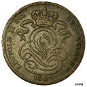 yɔi/iۏ؏tz AeB[NRC RC   [] [#739349] Coin, Belgium, Leopold II, Centime, 1901, VF(30-35), Copper, KM:33.1