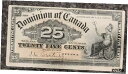 1900 25 セント ドミニオン オブ カナダ コートニー VF-30 - DC-15a1900 25 Cent Dominion of Canada Cou...
