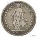  アンティークコイン コイン 金貨 銀貨   Switzerland, 2 Francs, 1878, Bern, VF(30-35), Silver, KM:21