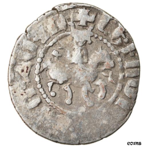  アンティークコイン 銀貨  Coin, Crusades, Armenia, Levon II, Tram, VF(30-35), Silver  #scf-wr-009417-8757