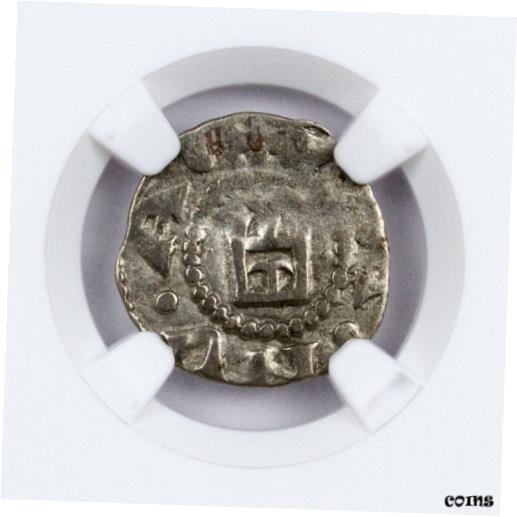  アンティークコイン コイン 金貨 銀貨  Coin of the Crusades Genoa Silver Denaro 1139-1339 Italy NGC VF30 Very Fine 30