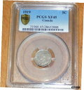 yɔi/iۏ؏tz AeB[NRC RC   [] 1919 CANADA FIVE CENTS 5C 5 Cent PCGS XF45 XF 45 Canadian Certified Graded Coin