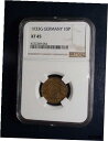  アンティークコイン コイン 金貨 銀貨  1933G Germany 10 Reichsfenning NGC XF45 COIN PRICED TO SELL NOW !