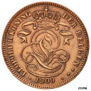  アンティークコイン コイン 金貨 銀貨   Belgium, 2 Centimes, 1909, AU(50-53), Copper, KM:36