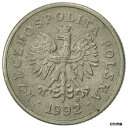  アンティークコイン コイン 金貨 銀貨   Poland, 20 Groszy, 1992, Warsaw, AU(50-53), Copper-nickel, KM:280