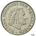  アンティークコイン コイン 金貨 銀貨   Netherlands, Juliana, Gulden, 1967, AU(50-53), Nickel, KM:184a