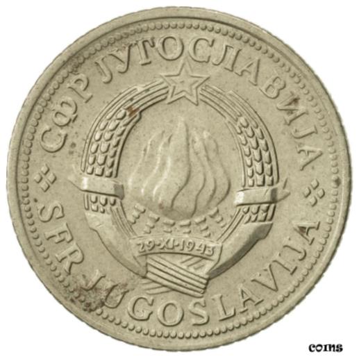  アンティークコイン コイン 金貨 銀貨   Yugoslavia, 2 Dinara, 1973, AU(50-53), Copper-Nickel-Zinc, KM:57