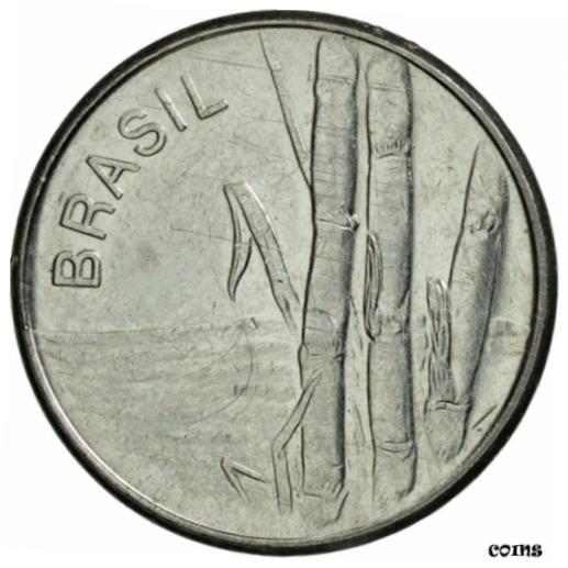  アンティークコイン コイン 金貨 銀貨   Coin, Brazil, Cruzeiro, 1980, AU(50-53), Stainless Steel, KM:590