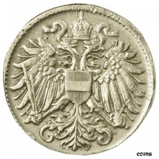  アンティークコイン コイン 金貨 銀貨   Coin, Austria, Franz Joseph I, 10 Heller, 1916, AU(50-53)