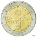 yɔi/iۏ؏tz AeB[NRC RC   [] [#466167] Portugal, 2 Euro, 25 de Abril, 2014, AU(50-53), Bi-Metallic