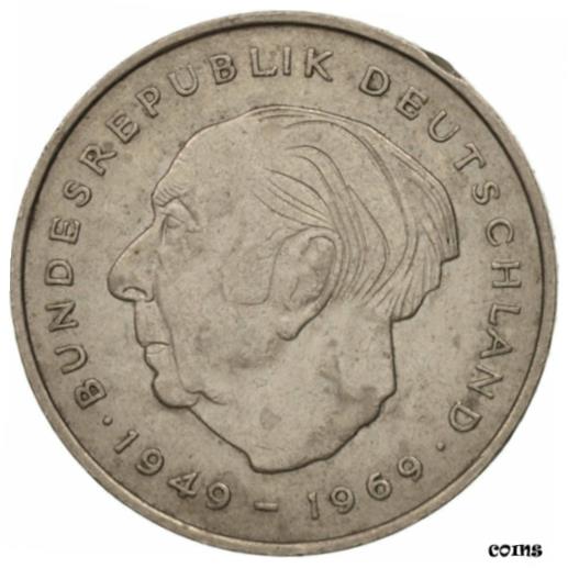  アンティークコイン コイン 金貨 銀貨   GERMANY - FEDERAL REPUBLIC, 2 Mark, 1970, Hamburg, AU(50-53), KM:A127