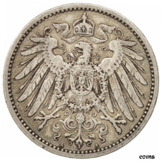  アンティークコイン コイン 金貨 銀貨   GERMANY - EMPIRE, Wilhelm II, Mark, 1905, Berlin, AU(50-53), Silver